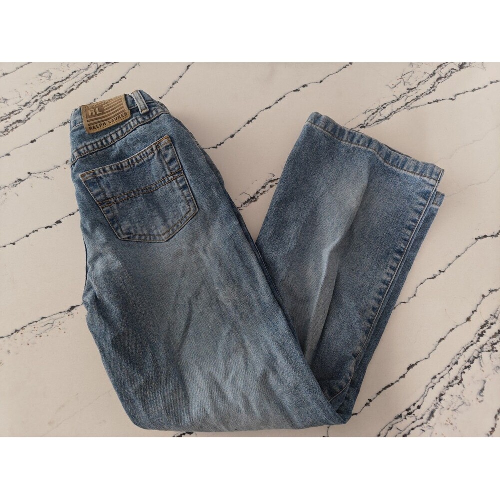 Vintage Polo Jeans Co Pants Women’s Size 6x29 Flared Y2K Read
